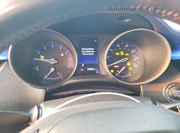 NMTKHMBXXLR103042 2020 TOYOTA C-HR Black ხელსაწყოთა პანელის ხედი