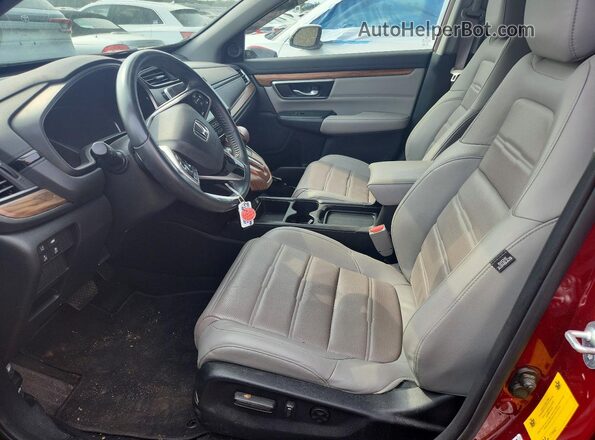 NY77542 2022 HONDA CR-V Красный Вид салона спереди
