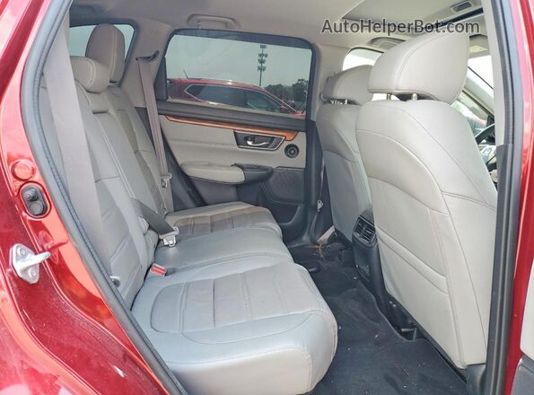 NY77542 2022 HONDA CR-V Красный Вид задней части салона