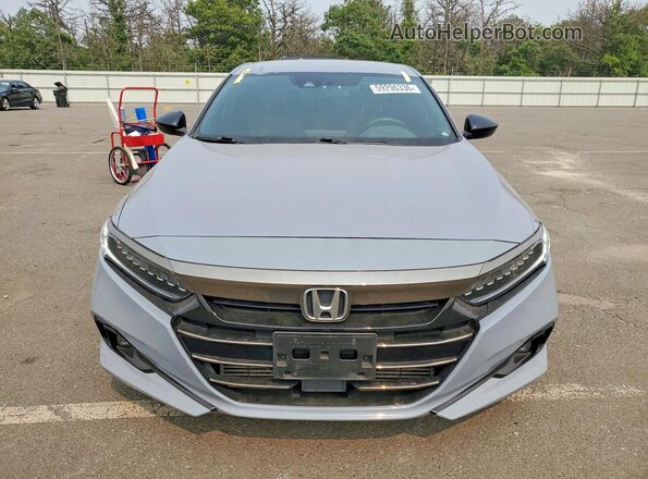 NY77593 2021 HONDA ACCORD Gray Widok z przodu