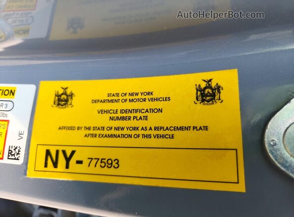 NY77593 2021 HONDA ACCORD Gray Widok komory silnika