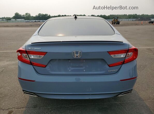 NY77593 2021 HONDA ACCORD Gray Widok z tyłu