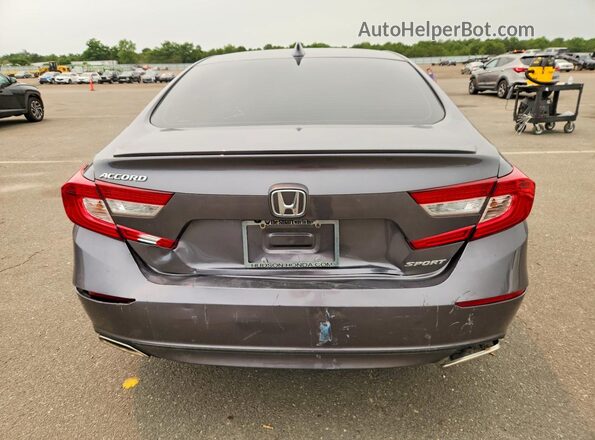 NY77969 2020 HONDA ACCORD Gray Հետևի տեսք