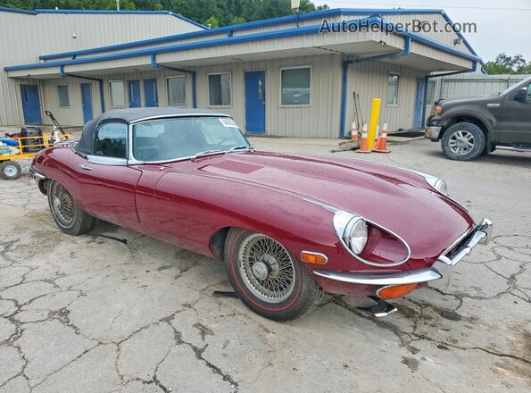P2R1489 1971 JAGUAR SKE Темно-бордовый Передняя правая четверть