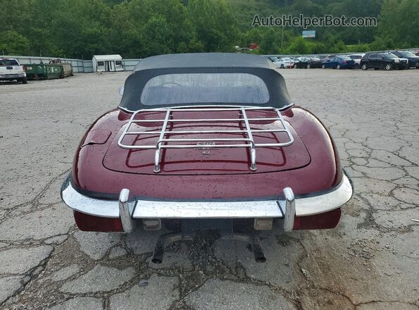P2R1489 1971 JAGUAR SKE Темно-бордовый Вид задних сидений