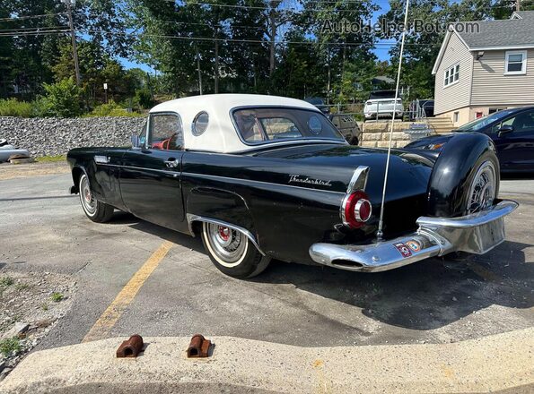 P6FH184094 1956 FORD T-BIRD Black Rear right