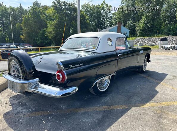 P6FH184094 1956 FORD T-BIRD Black Front right