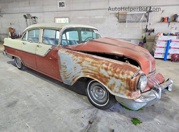 P8555H3293 1955 PONTIAC STARCHIEF Коричневый Передняя правая четверть