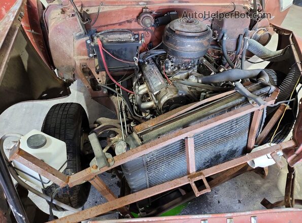 P8555H3293 1955 PONTIAC STARCHIEF Коричневый Вид задней части салона