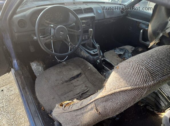 SA22C505466 1979 MAZDA 2 Blue Widok deski rozdzielczej