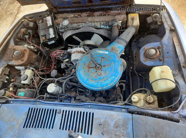SA22C505466 1979 MAZDA 2 Blue Widok wnętrza z tyłu