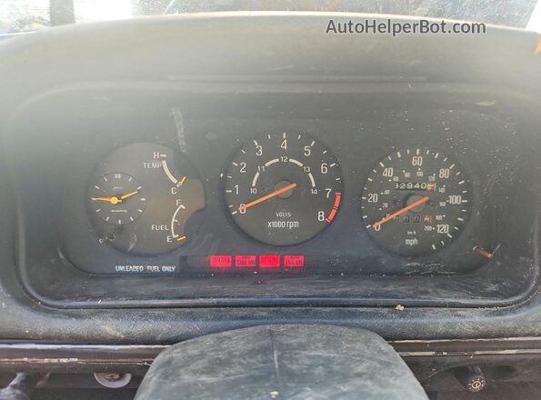 SA22C505466 1979 MAZDA 2 Blue Widok zestawu wskaźników