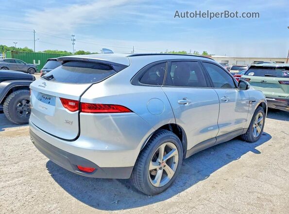 SADCJ2BN3HA491513 2017 JAGUAR F-PACE Silver Tył prawy