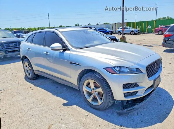 SADCJ2BN3HA491513 2017 JAGUAR F-PACE Silver Przód prawy