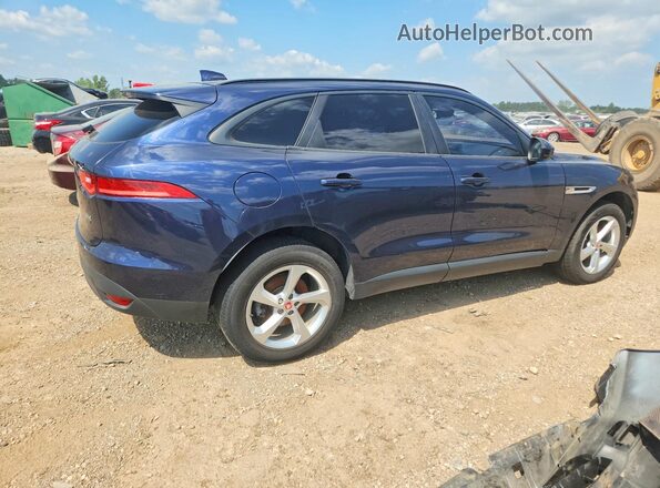 SADCJ2BN5HA091839 2017 JAGUAR F-PACE Blue Tył prawy