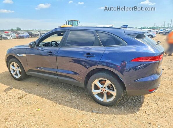 SADCJ2BN5HA091839 2017 JAGUAR F-PACE Blue Tył lewy