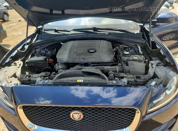 SADCJ2BN5HA091839 2017 JAGUAR F-PACE Blue Widok wnętrza z tyłu