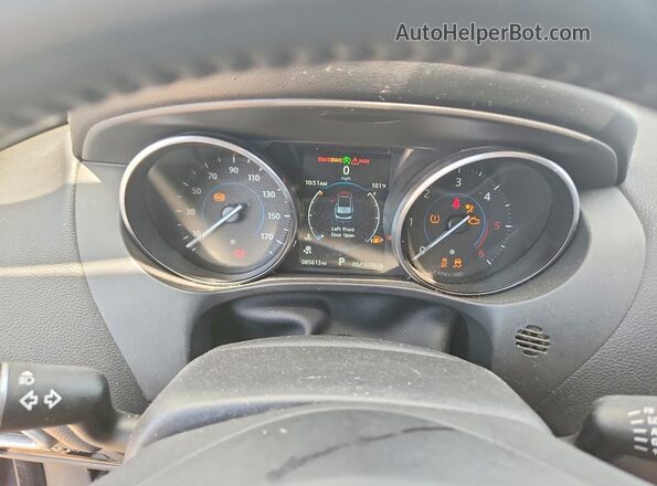 SADCJ2BN5HA091839 2017 JAGUAR F-PACE Blue Widok zestawu wskaźników