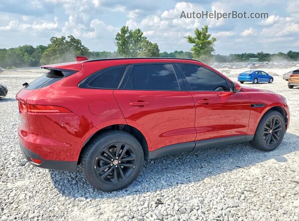 SADCJ2BN6HA494356 2017 JAGUAR F-PACE Red Trasero derecho