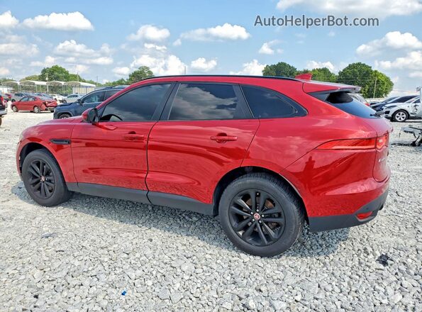 SADCJ2BN6HA494356 2017 JAGUAR F-PACE Red Trasero izquierdo