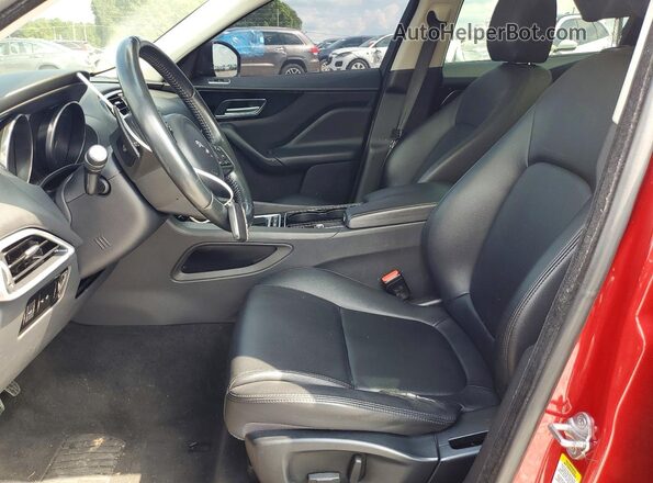 SADCJ2BN6HA494356 2017 JAGUAR F-PACE Red Vista interior delantera