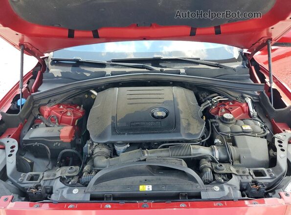 SADCJ2BN6HA494356 2017 JAGUAR F-PACE Red Vista del compartimento del motor