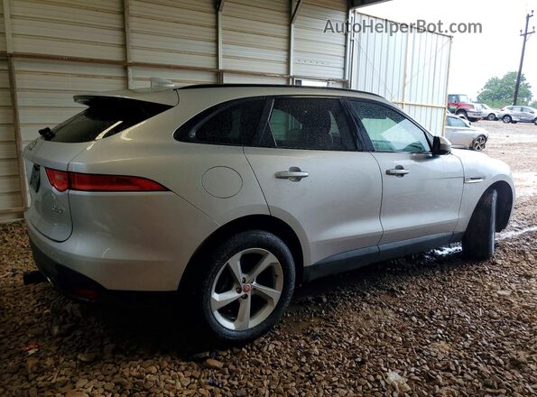 SADCJ2BV2HA074142 2017 JAGUAR F-PACE Silver უკანა მარჯვენა