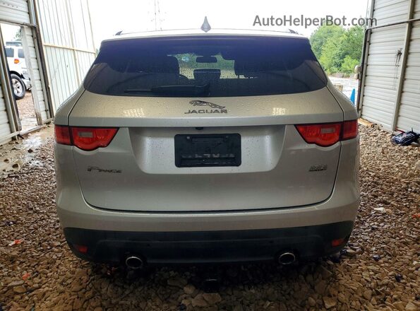 SADCJ2BV2HA074142 2017 JAGUAR F-PACE Silver უკანა ხედი