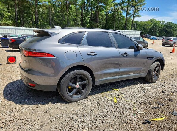 SADCJ2BV2HA895113 2017 JAGUAR F-PACE Gray Trasero derecho
