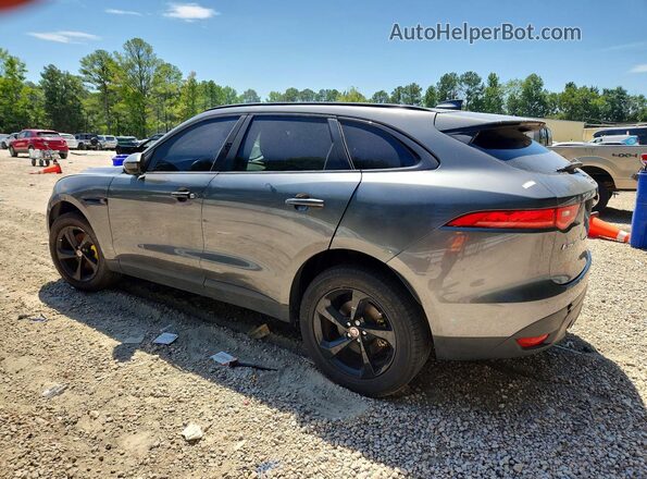 SADCJ2BV2HA895113 2017 JAGUAR F-PACE Gray Trasero izquierdo