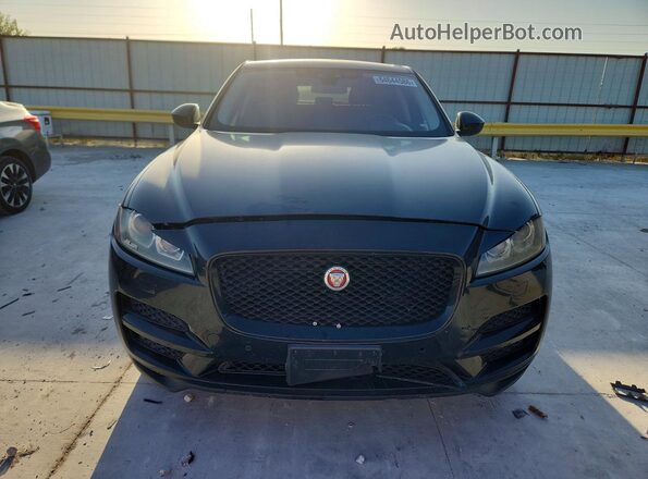 SADCJ2BV3HA063540 2017 JAGUAR F-PACE Black Դիմացի տեսք