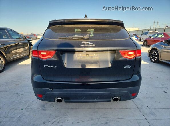 SADCJ2BV3HA063540 2017 JAGUAR F-PACE Black Հետևի տեսք