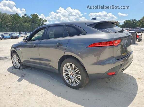 SADCJ2BV4HA057147 2017 JAGUAR F-PACE Gray Tył lewy
