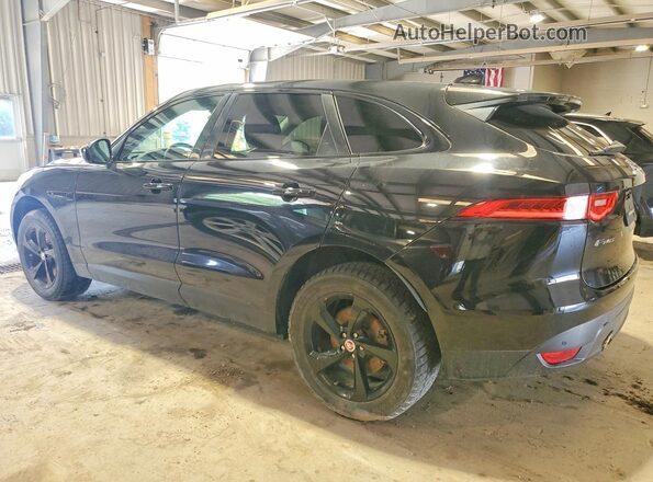 SADCJ2BV4HA089905 2017 JAGUAR F-PACE Black Trasero izquierdo