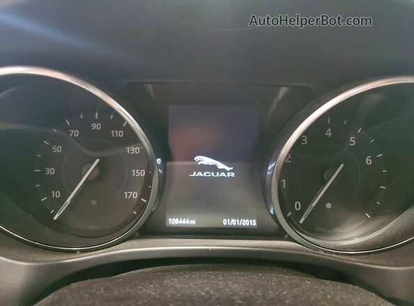 SADCJ2BV4HA089905 2017 JAGUAR F-PACE Black Vista del cuadro de instrumentos
