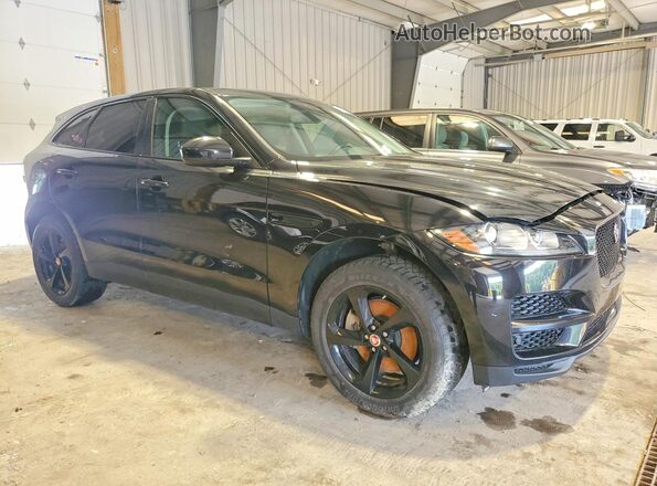 SADCJ2BV4HA089905 2017 JAGUAR F-PACE Black Delantero derecho