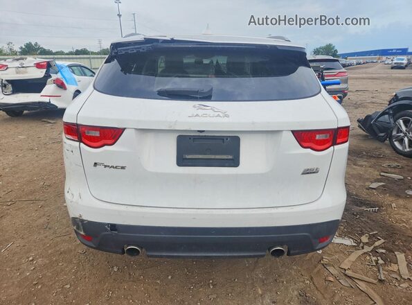 SADCJ2BV8HA884228 2017 JAGUAR F-PACE White უკანა ხედი
