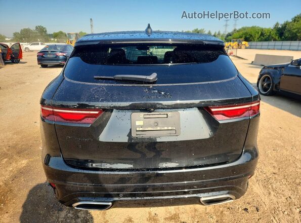 SADCJ2EU5NA688973 2022 JAGUAR F-PACE Black უკანა ხედი