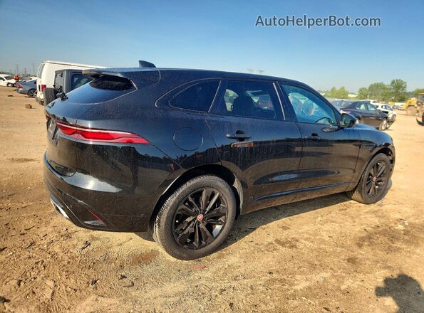 SADCJ2EU5NA688973 2022 JAGUAR F-PACE Black უკანა მარჯვენა