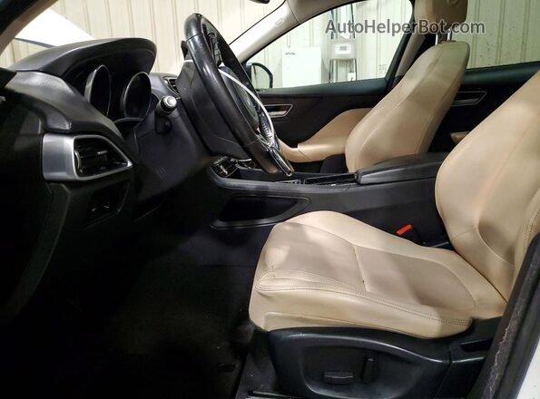 SADCJ2EV2JA246168 2018 JAGUAR F-PACE White Widok wnętrza z przodu