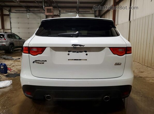 SADCJ2EV2JA246168 2018 JAGUAR F-PACE White Widok z tyłu