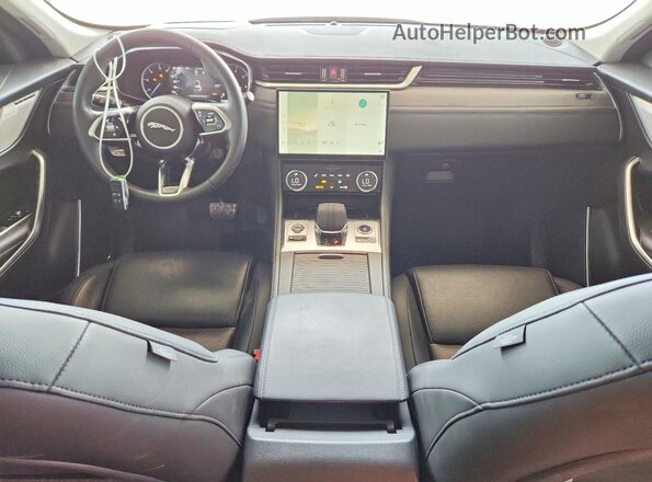 SADCJ2EX0PA710133 2023 JAGUAR F-PACE White Dashboard view
