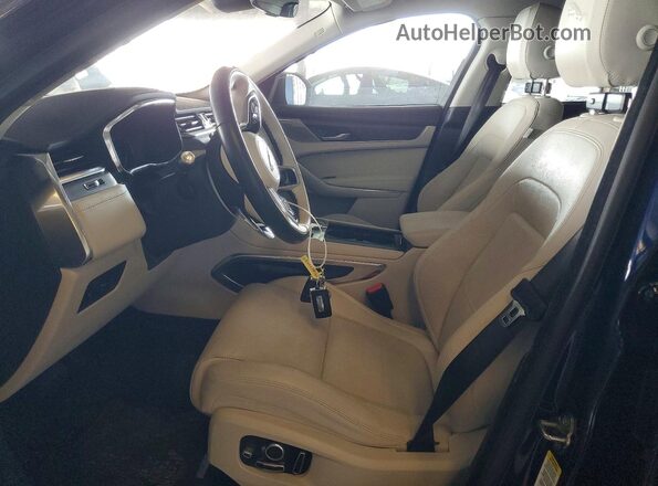 SADCJ2EX3MA671520 2021 JAGUAR F-PACE Blue Вид салону спереду