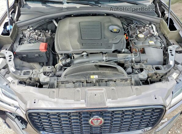 SADCJ2EX3NA691963 2022 JAGUAR F-PACE Gray Вид підкапотного простору