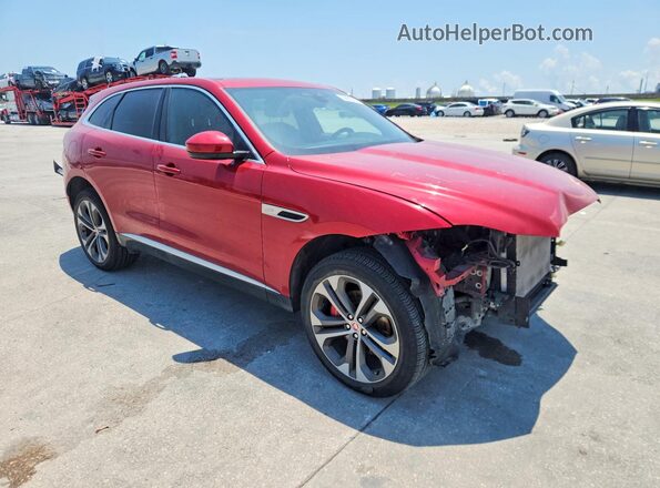 SADCJ2EX6NA691049 2022 JAGUAR F-PACE Red Delantero derecho