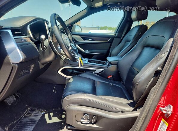 SADCJ2EX6NA691049 2022 JAGUAR F-PACE Red Vista interior delantera