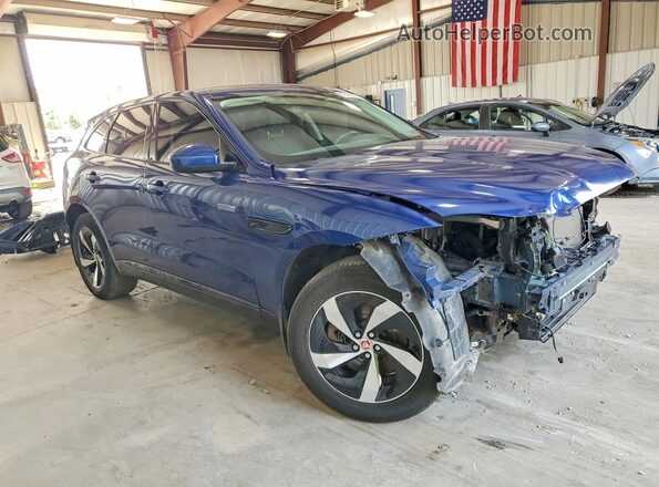 SADCJ2EX6PA712131 2023 JAGUAR F-PACE Blue წინა მარჯვენა