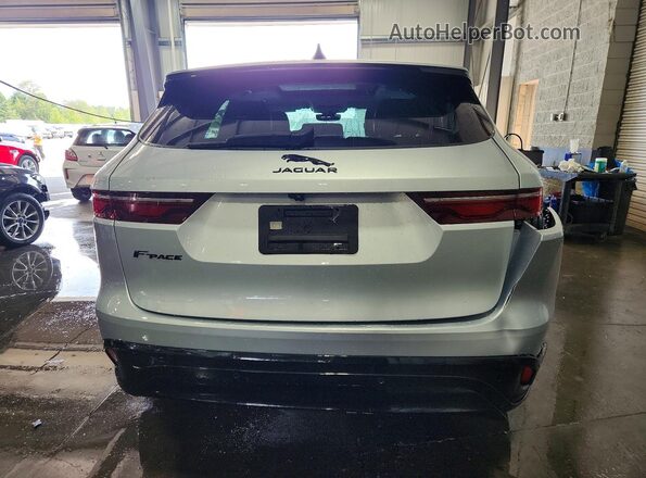 SADCJ2EX7MA669205 2021 JAGUAR F-PACE Silver Rear view