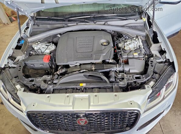 SADCJ2EX7MA669205 2021 JAGUAR F-PACE Silver Rear interior view