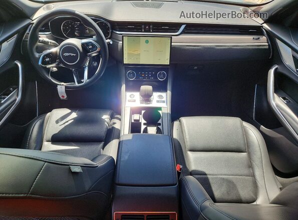 SADCJ2EX9PA711362 2023 JAGUAR F-PACE Black Vista del salpicadero